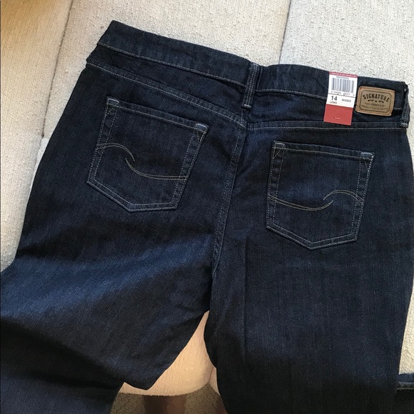 ♥️SOLD❤️ Levi Strauss & Co. Boot Leg Denim Sz 14 - Picture 3 of 5